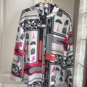 Karl Lagerfeld (NEW)Multicolor Graphic Shirt